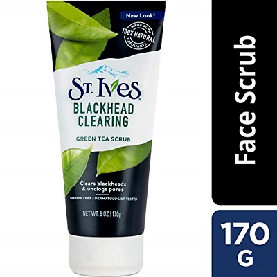 St Ives Blackhead Clearing Green Tea Scrub 6oz