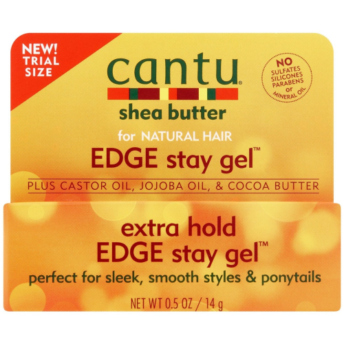 Cantu Shea Butter for Natural Hair Edge Stay Gel Extra Hold 0.5oz