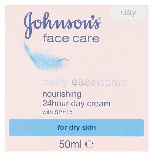 Johnsons Face Care Daily Essentials Nourishing Cream Spf15 For Dry Skin 50ML