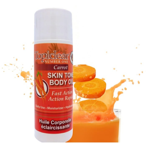 TOPICLEAR CARROT SKIN TONE BODY OIL