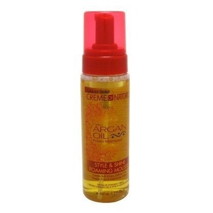 Creme of Nature's Cream Argan Oil Style & Shine Foam Mousse 7 oz