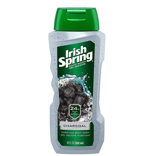 Irish Spring CHARCOAL PURE FRESH body wash, 18oz