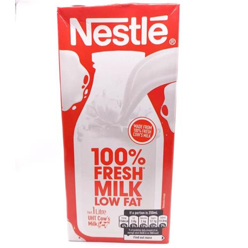 Nestle 100% UHT Cow's Fresh Milk 1L