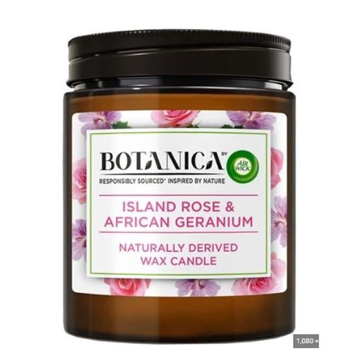 Air Wick Botanica Candle Island Rose & African Geranium 120g