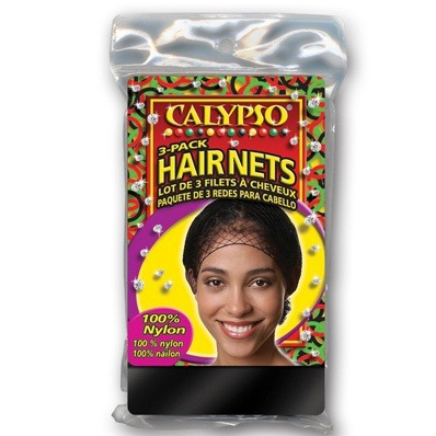 CALYPSO HAIR NETS 3PK