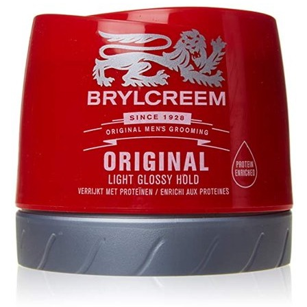 Brylcreem Original Men's Grooming Hair Cream 150ML Light Glossy Hold