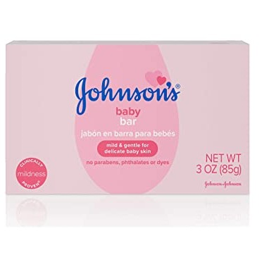 Johnson's Baby Soap Bar -- 3 oz (BUY 1 GET 1 FREE)