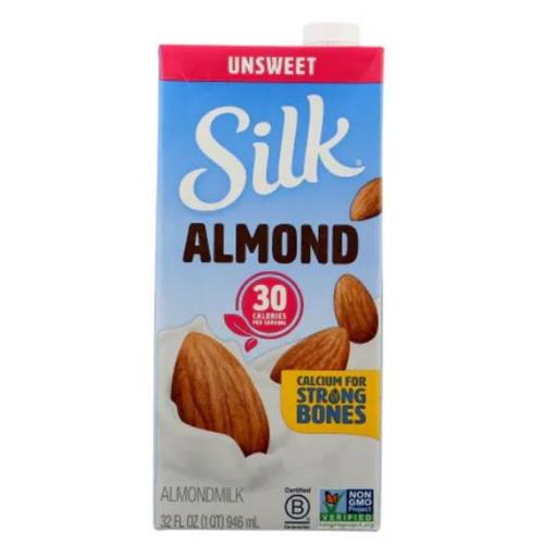 Silk Original Almond Milk Unsweetened, 32 fl oz