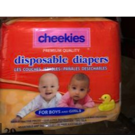 CHEEKIES DISPOSABLE DIAPERS