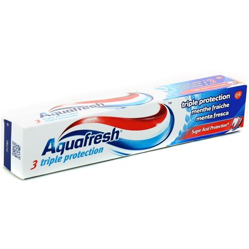Aquafresh Triple Protection Extra Fresh Mint Toothpaste 75ml