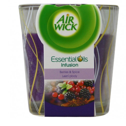 Air Wick ESSENTIAL OILS CANDLE - BERRIES AND SPICE 105GR