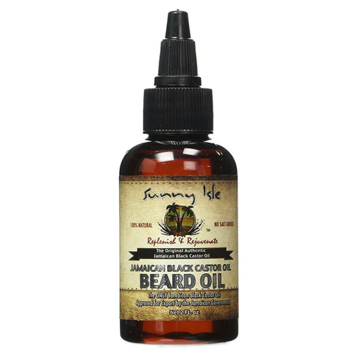 Sunny Isle Jamaican Black Castor Oil Beard Oil - 2 FL. oz