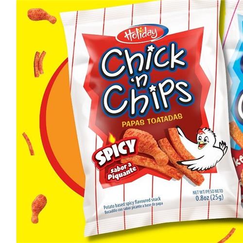 Holiday Chick N Chips Spicy 25g