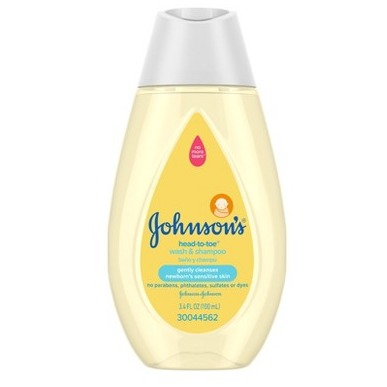 Johnson's Head to Toe Wash - 3.4 fl oz