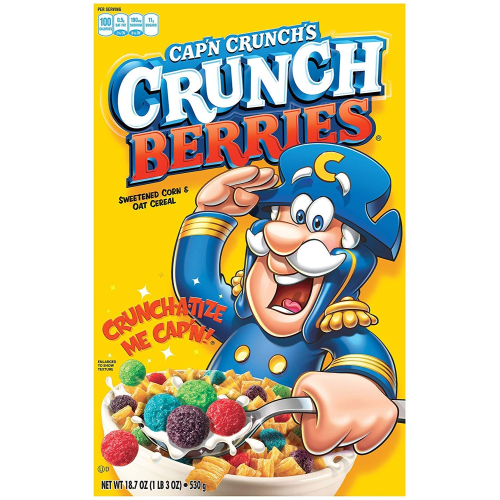 Cap'n Crunch Corn & Oat Cereal Berries14oz