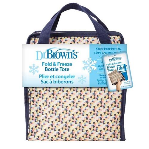 Dr. Brown's Fold & Freeze Bottle Tote, Essential Cooler Bag