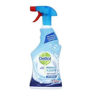 Dettol Power and Pure Advance Bathroom Cleaner, 750 ml