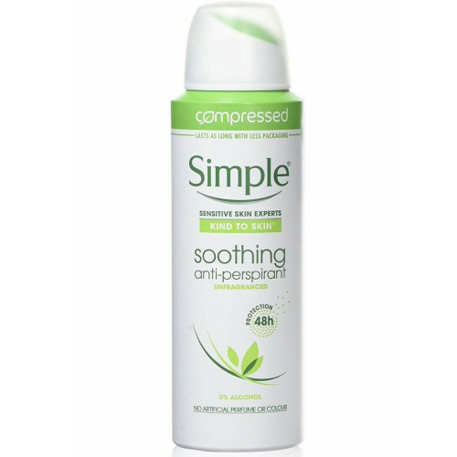 Simple Soothing Anti-Perspirant 125ml