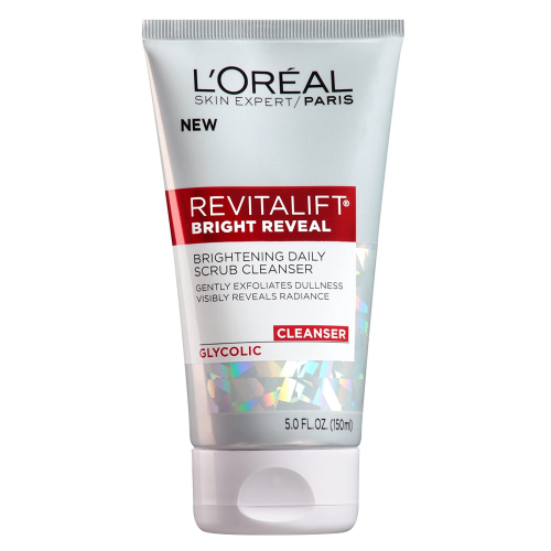L'Oreal Paris Skincare Revitalift Bright Reveal Facial Cleanser with Glycolic Acid