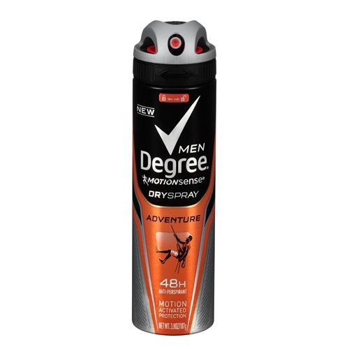 Degree Men Motionsense Dry Spray Antiperspirant, 3.8 Ounce