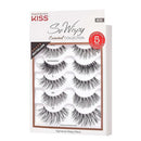 Kiss Lightweight & Comfortable 5 Pair Eyelashes
