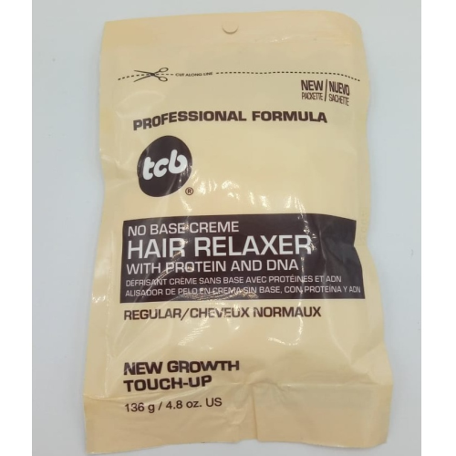 TCB NO BASE CREME HAIR RELAXER - REGULAR 4.8 OZ