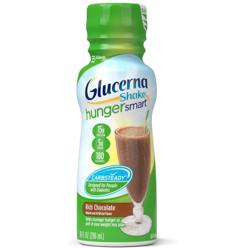 Glucerna Hunger Smart Diabetes Nutritional Shake - Rich Chocolate, 10 fl oz