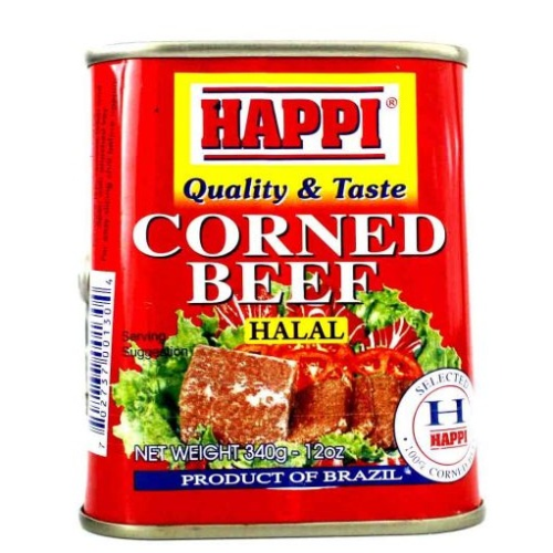 Happi Corned Beef (Halal) 12oz