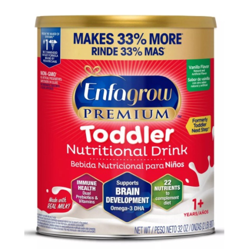 Enfagrow Vanilla Toddler Powder Formula - 32oz