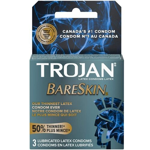 Trojan BareSkin Lubricated Latex Condoms