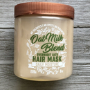 Aveeno Hydrating Oat Milk Blend Overnight Oats Hair Mask, 8 Ounce