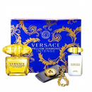 VERSACE YELLOW DIAMOND INTENSE GIFT SET FOR WOMEN 3PCS