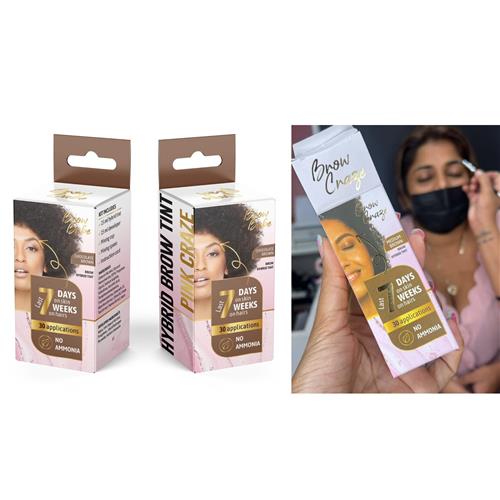 Brow Craze Hybrid Brow Tint By Pink Craze