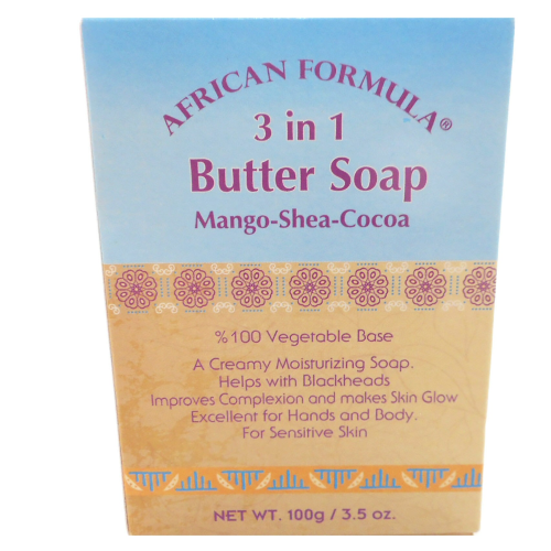 African Formula Mango Shea Cocoa Butter Soap 3 In 1