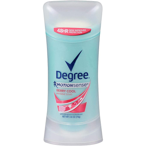 Degree MotionSense Invisible Solid Antiperspirant & Deodorant, Berry Cool 2.6oz
