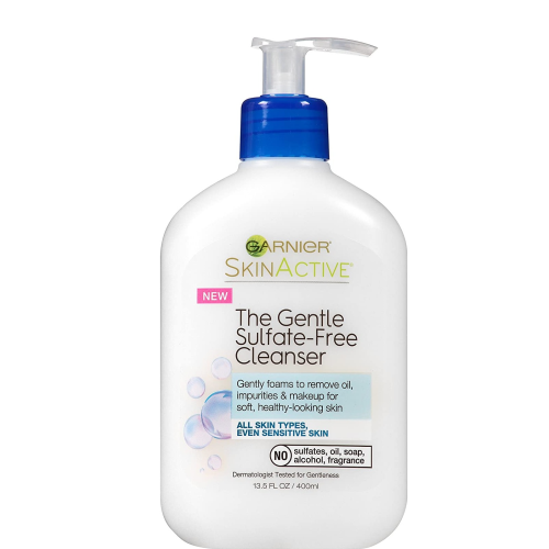 Garnier SkinActive Gentle Sulfate-Free Foaming Face Wash, 13.5 fl. oz