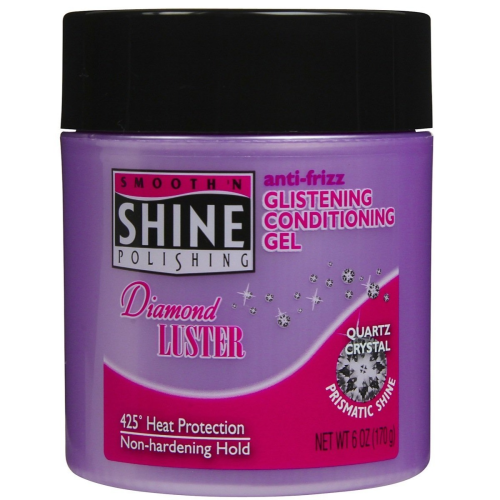 Smooth and Shine Polishing Anti-Frizz Shimmering Conditioning Gel, 6 Ounce