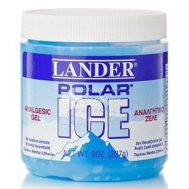 Lander Polar Ice Analgesic Gel 8oz