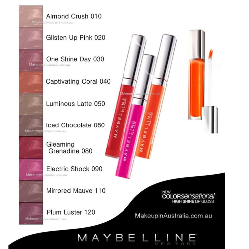 MAYBELLINE NEW YORK HIGH SHINE LIP GLOSS