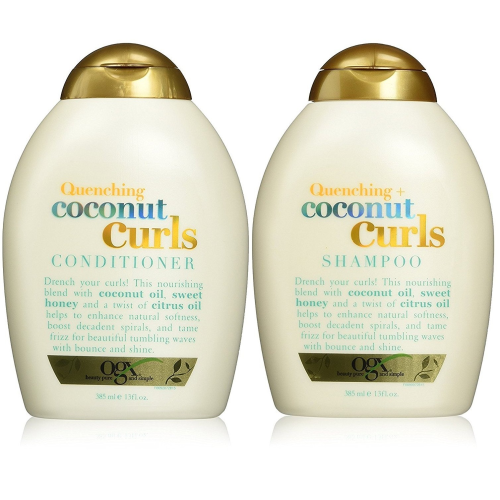 OGX Quenching Coconut Curls Shampoo/Conditioner