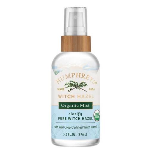 Humphreys Homeopathic Remedies Witch Hazel Organic Toner Mist Pure - 3.3 fl oz (97 ml)