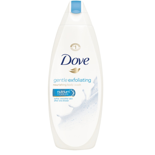 Dove Gentle Exfoliating Nourishing Body Wash, 750 ML