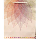 Leaf Design Gift Bag 12.5×10.25, Assorted Colors