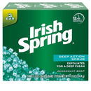 Irish Spring Deep Action Scrub Soap, 3 Bars 3.75 oz
