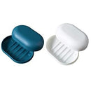 Plastic Soap Dish Holder Assorted Single