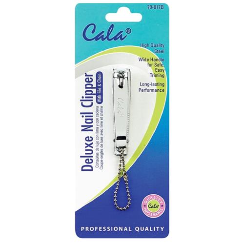 Cala Deluxe Nail Clipper With File & Chain