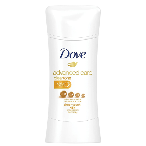 Dove Advanced Care Antiperspirant, ClearTone Sheer Touch, 2.6 oz