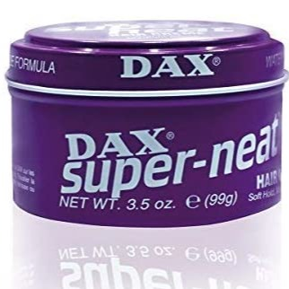 DAX SUPER NEAT SOFT HOLD HAIR CREAM 3.5 OZ