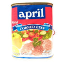April Halal Corned Beef 340g