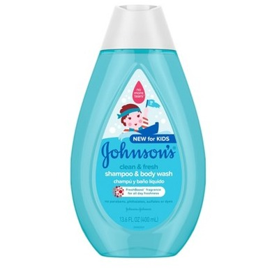 Johnson's Kids Clean and Fresh Shampoo and Wash - 13.6 fl oz